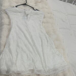 Aritzia White Lace Top